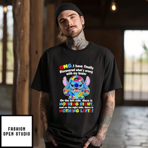 Stitch Omg I Have Finally Discovered What Is Wrong With My Brain T-Shirt
