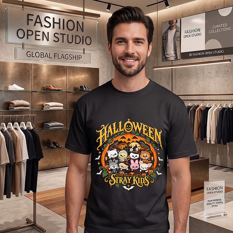 Stray Kids Skzoo Halloween T-Shirt Stray Kids Skzoo Halloween T-Shirt