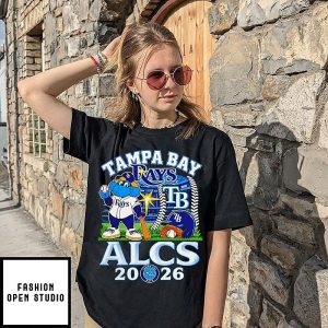 Tampa Bay Rays Alcs 2026 American League Championship Series Raymond Mascot T-Shirt