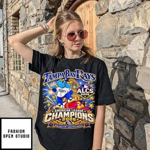 Tampa Bay Rays American League Champions 2026 Mascot T-Shirt