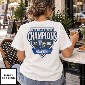 Tampa Bay Rays American League Champions 2026 T-Shirt