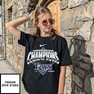Tampa Bay Rays Nike 2026 American League Champions Postseason Logo T-Shirt