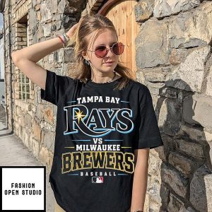 Tampa Bay Rays Vs Milwaukee Brewers Baseball 2026 Mlb World Series T-Shirt