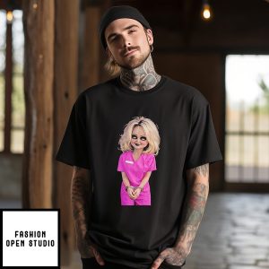 Tiffany Valentine The Bride Of Chucky Handcuffs T-Shirt
