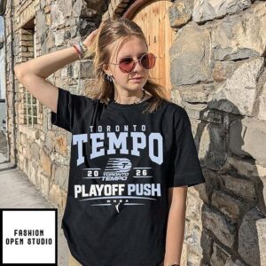 Toronto Tempo 2026 WNBA Playoff Push Logo T-Shirt