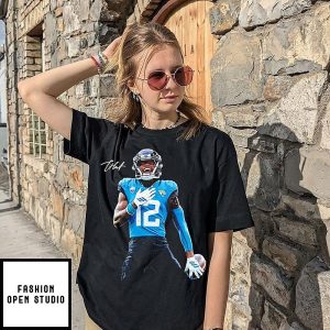 Travis Hunter Jacksonville Jaguars Two Way Signature T-Shirt