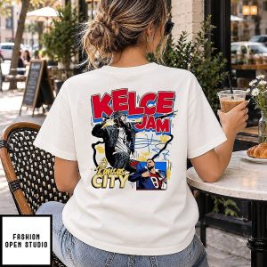 Travis Kelce Jam Kansas City Chiefs Signature T-Shirt