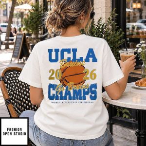 UCLA Bruins 2026 Women’s National Champions Go Bruins T-Shirt