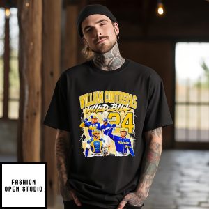 William Contreras Wild Bill Milwaukee Brewers 24 Player Collage T-Shirt