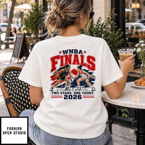 Wnba Finals 2026 Two Stars One Court Showdown T-Shirt